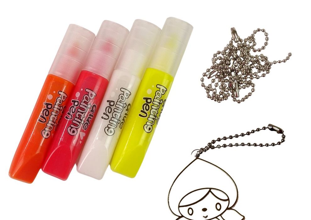 Witraże zawieszki do malowania kolorowe farbki