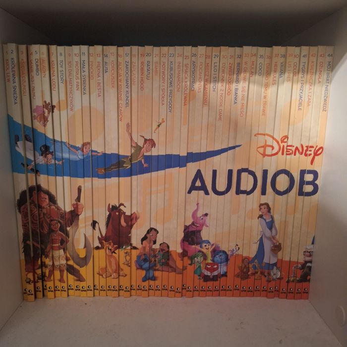 Audiobajki disneya od 1 do 44 numeru