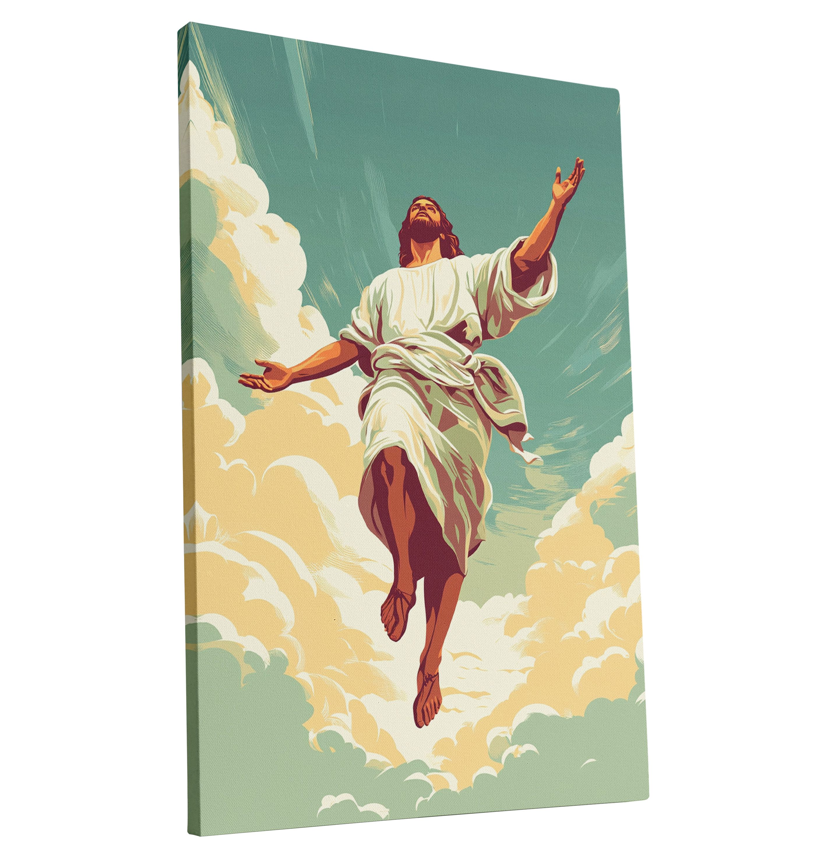 Nowoczesny obraz na płótnie Jezus Chrystus 50x70 dla dzieci młodzieży