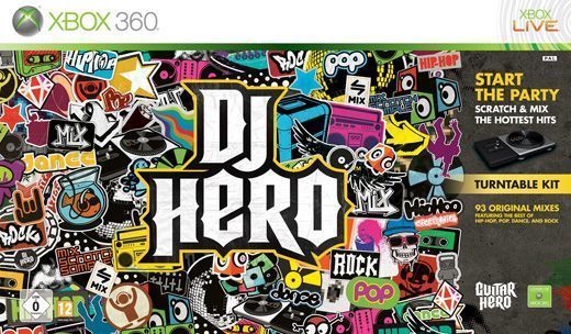 DJ Hero - Xbox 360 (sama gra) (Używana)