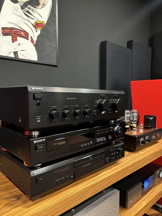 Zestaw audio/wieża - Sony - TA-FE 330R,CDP-XE320, ST-S215