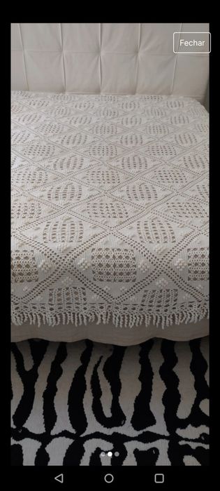Colcha em renda nova