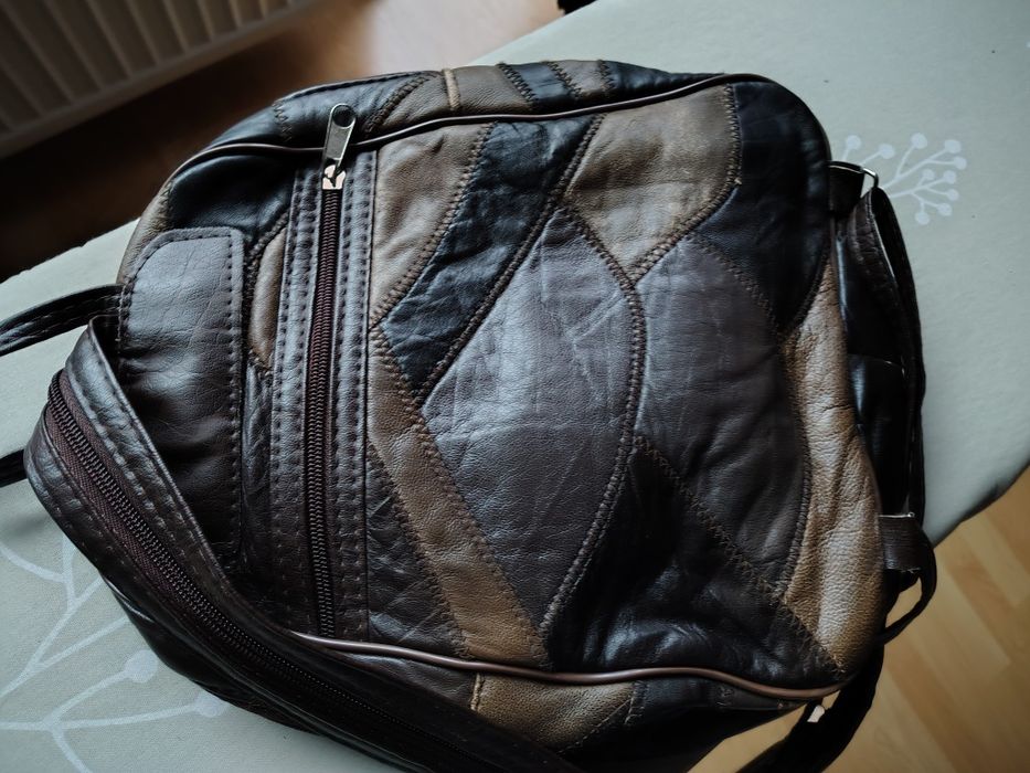 Sprzedam skórzany plecak