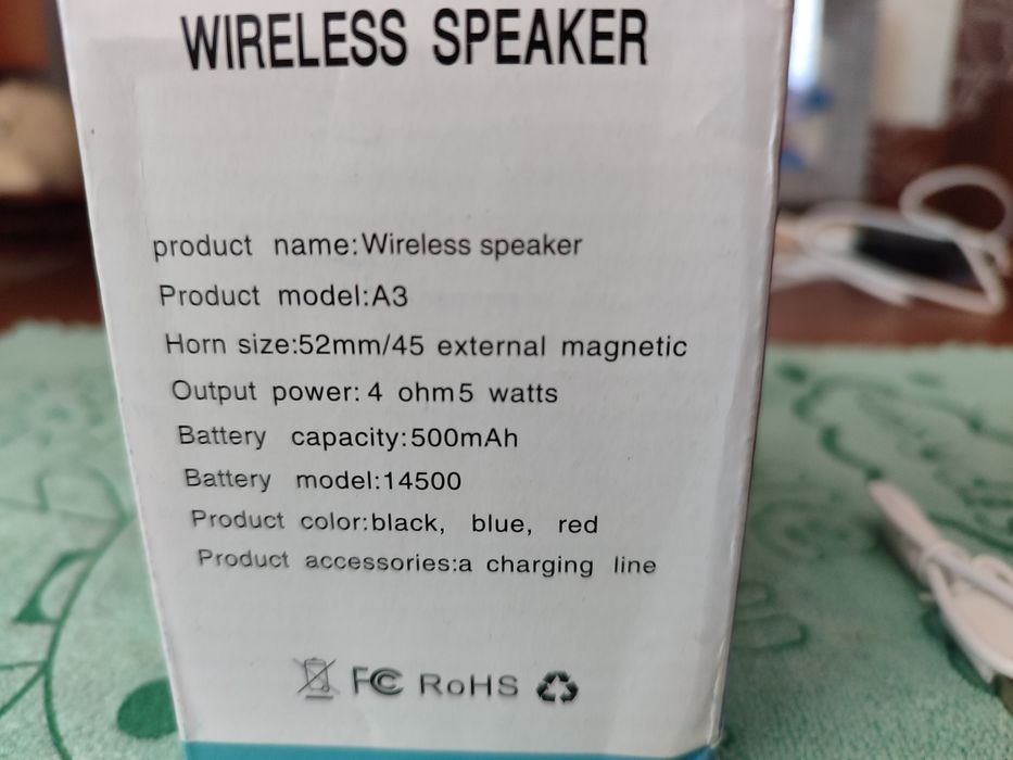 Продам блютуз колонку