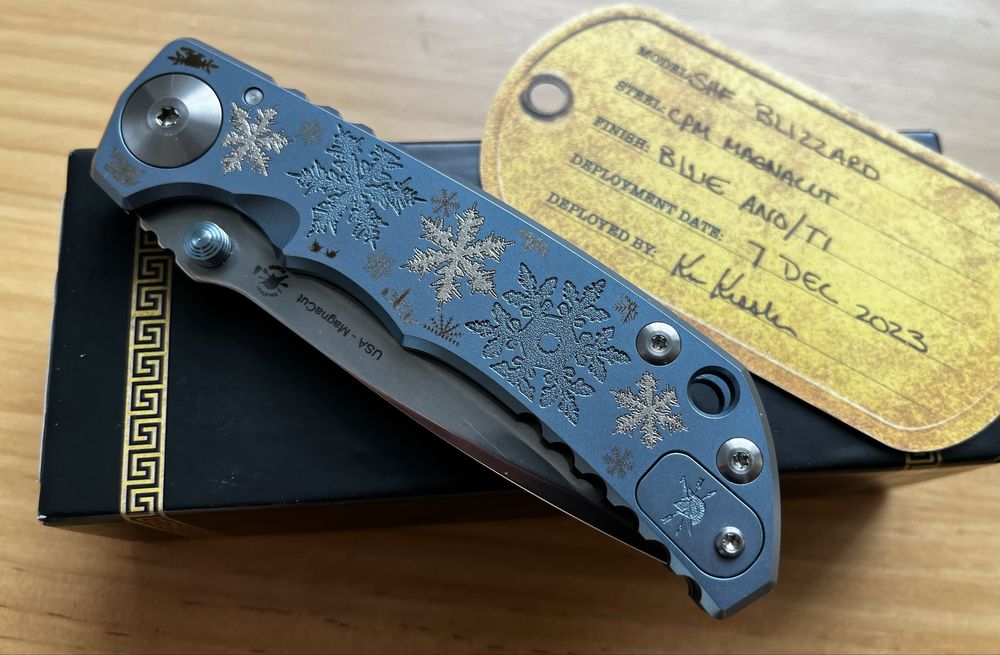 Nóż folder Spartan Blades Harsey „Blizzard” limitowana edycja