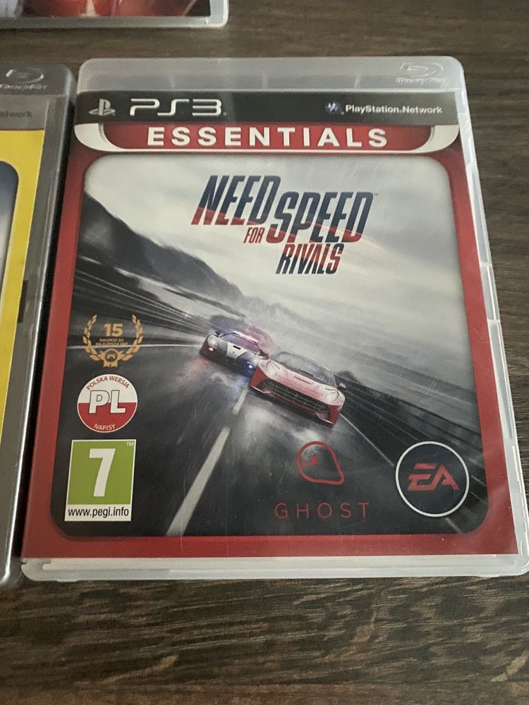 PlayStation Ps 3 NFS Hot Pursuit, Shift, Rivals! Polskie Wersje!