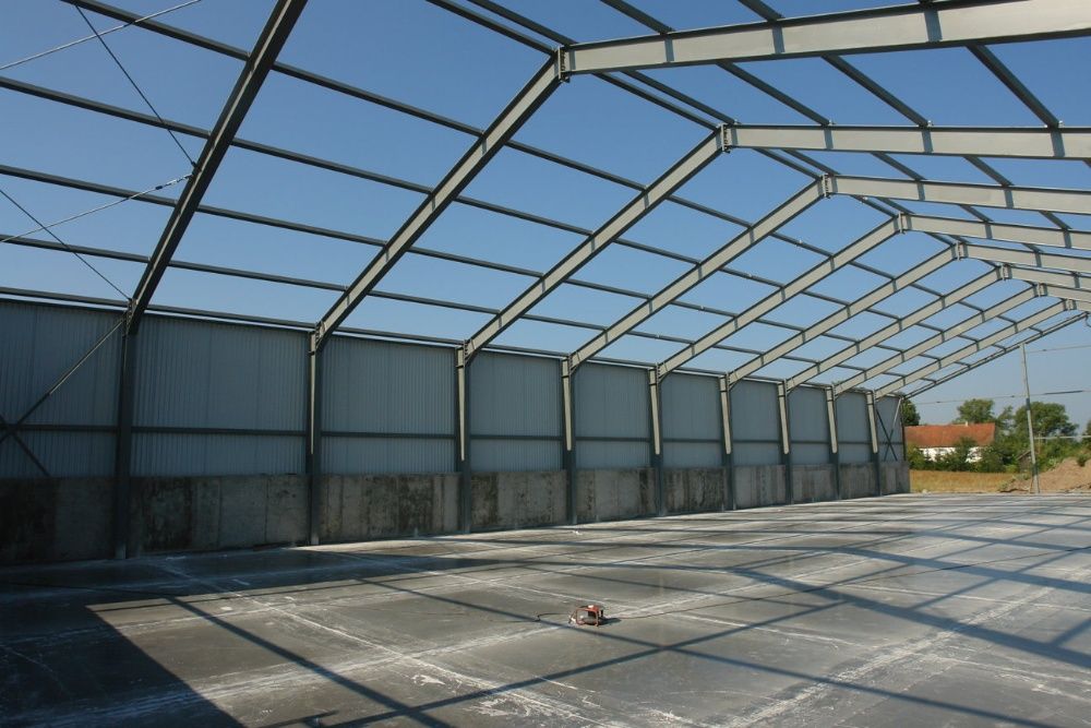 Magazyn zbożowy Konstrukcja stalowa HALA 18x30x5