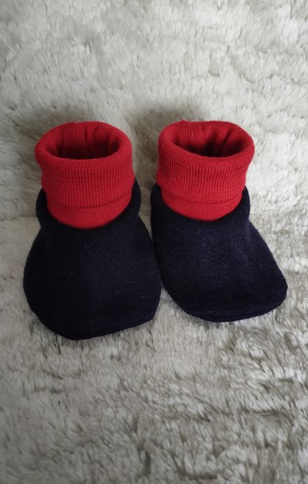 Kapcie niechodki wełna merino 18 11cm Laannaland