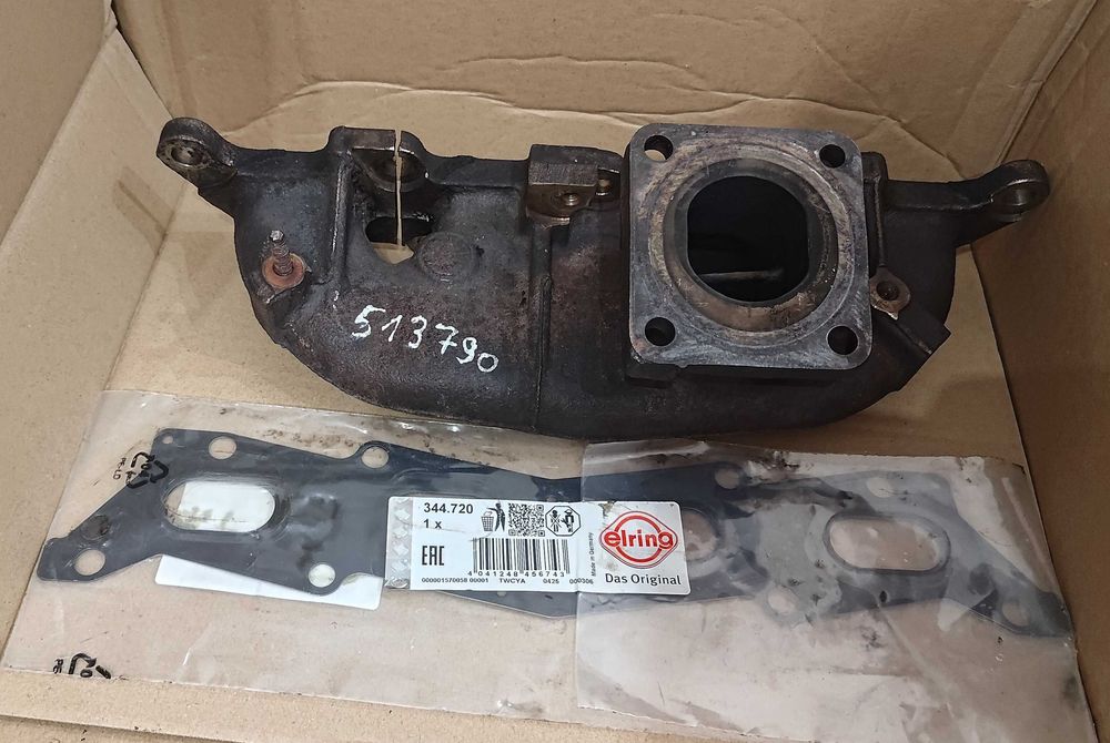 Kolektor wydechowy niepękający 1.4T-Jet Bravo, Alfa, Doblo +uszczelka