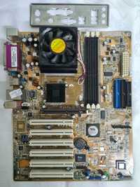ASUS A7V600-X + AMD Athlon 2500+ chłodzenie s.462
