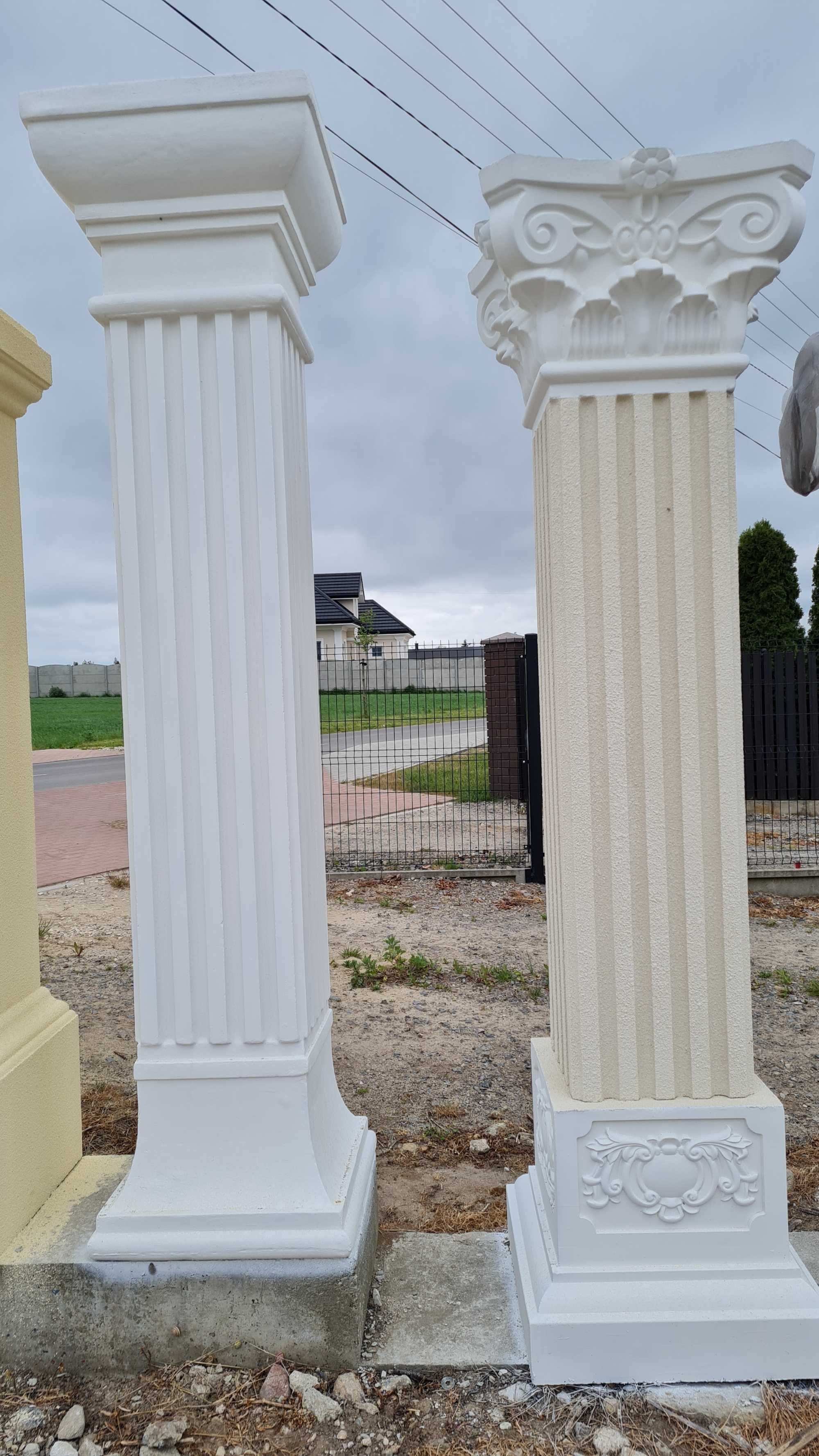 Ogrodzenia Pałacowe,Stylowe Słupy Betonowe,Dworkowe,Bloczki Gładkie