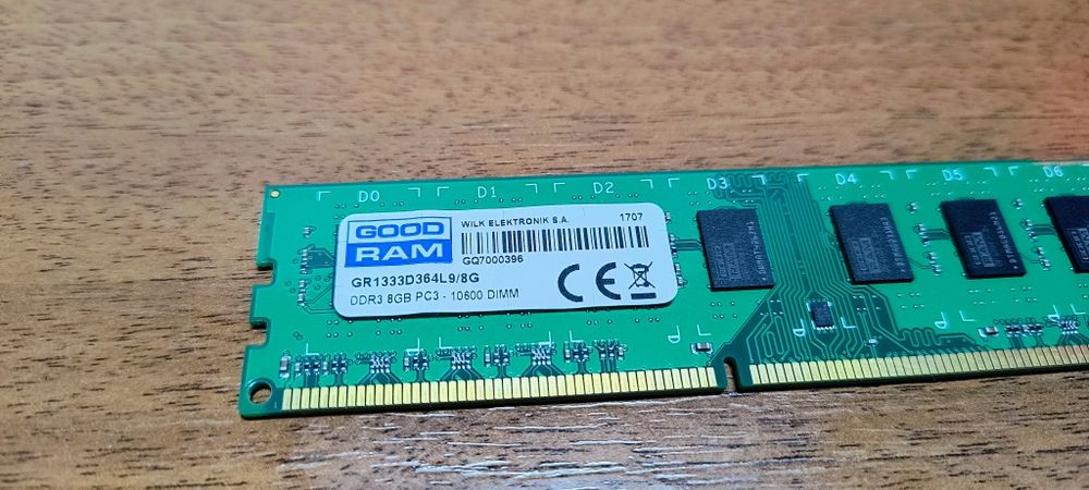 Оперативна пам'ять good ram 8 gb.
