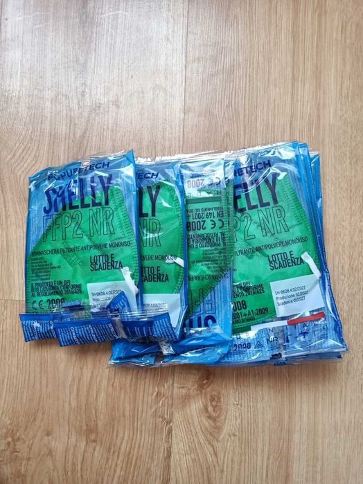 Maseczki przeciwpyłowe ffp2 jednorazowe