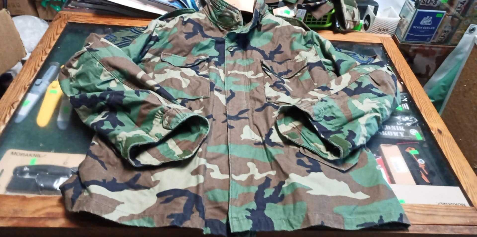 Kurtka Wojskowa M65 Golden MFG Woodland US.Army XLarge Reg. +podpinka