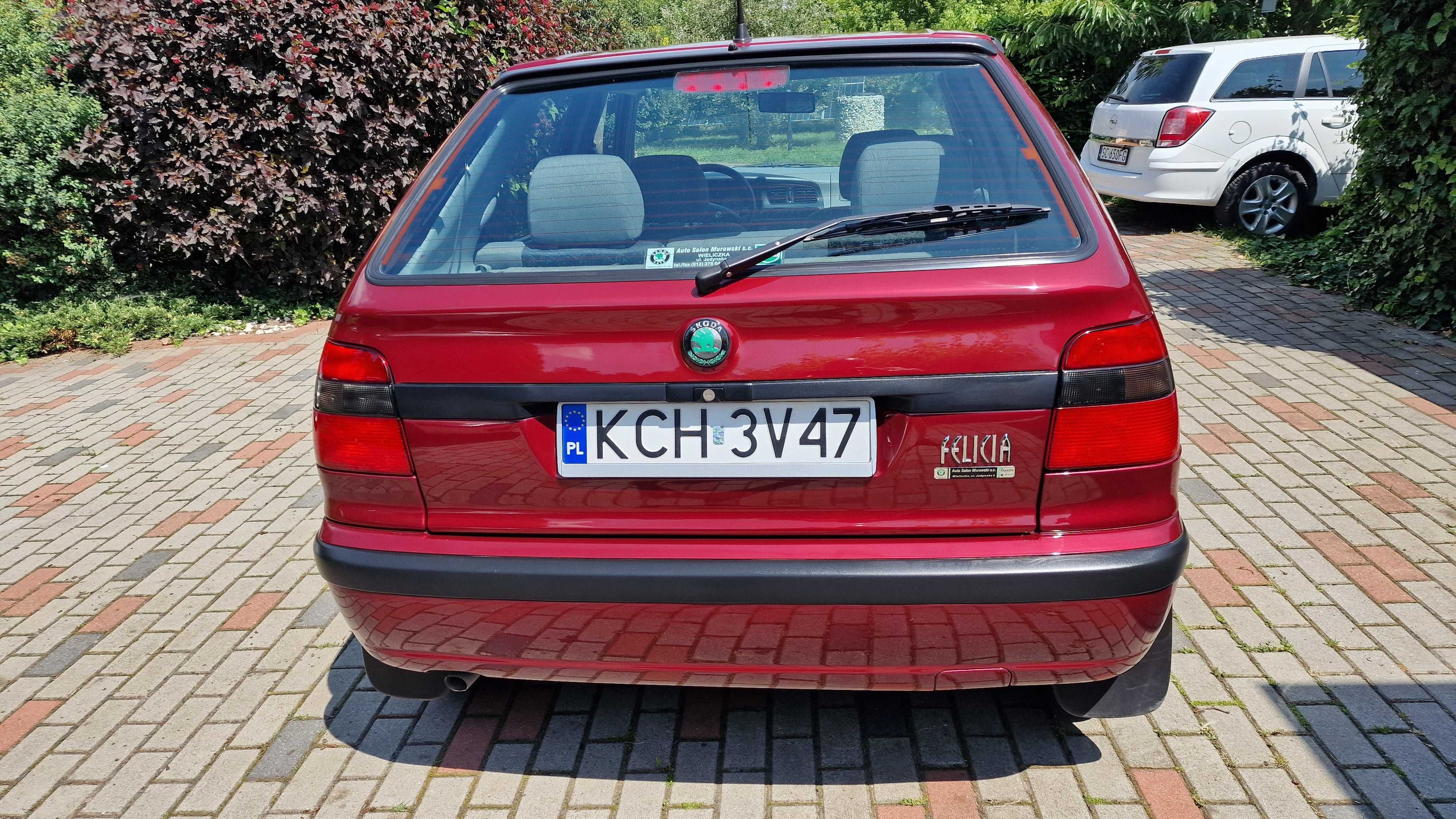 Skoda Felicia Piękna, dla Konesera Kolekcjonera, jak NOWY, spod kocyka