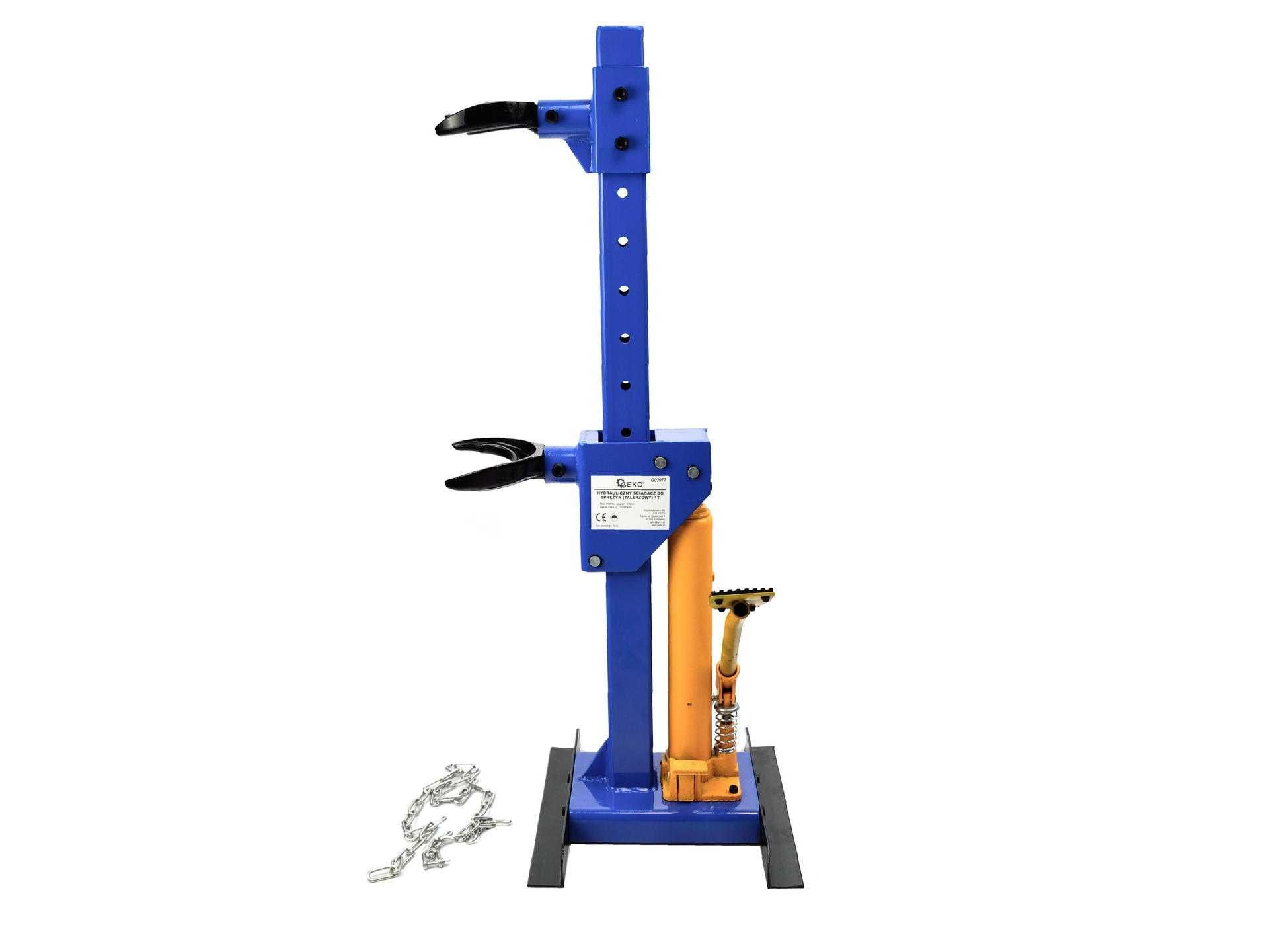 Ściągacz hydrauliczny do sprężyn 1T talerzowy G02077