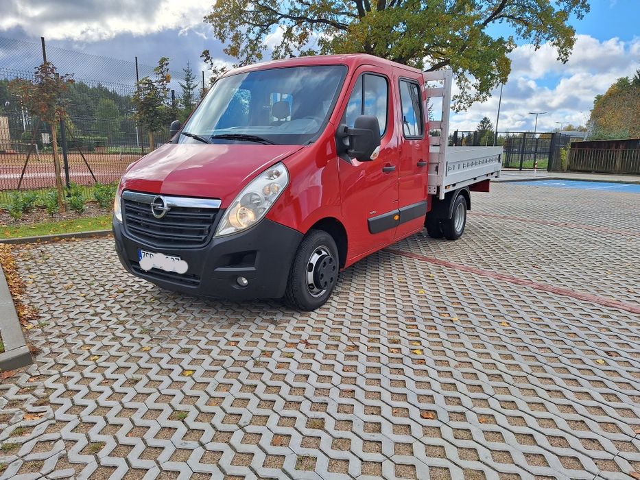 Opel Movano Master 2.3 dci doka brygadówka 7 miejsc klima super stan