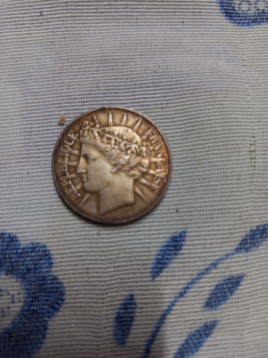 Moeda francesa de 100 francos