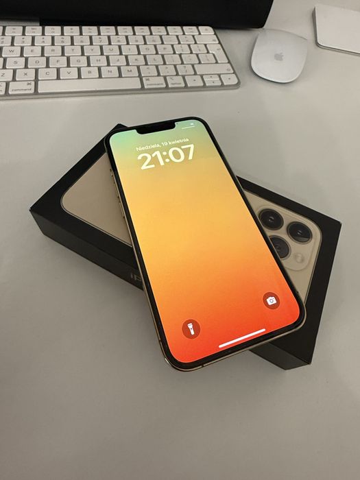 iPhone 13 Pro 1TB Gold Idealny Bateria 94% od nowości