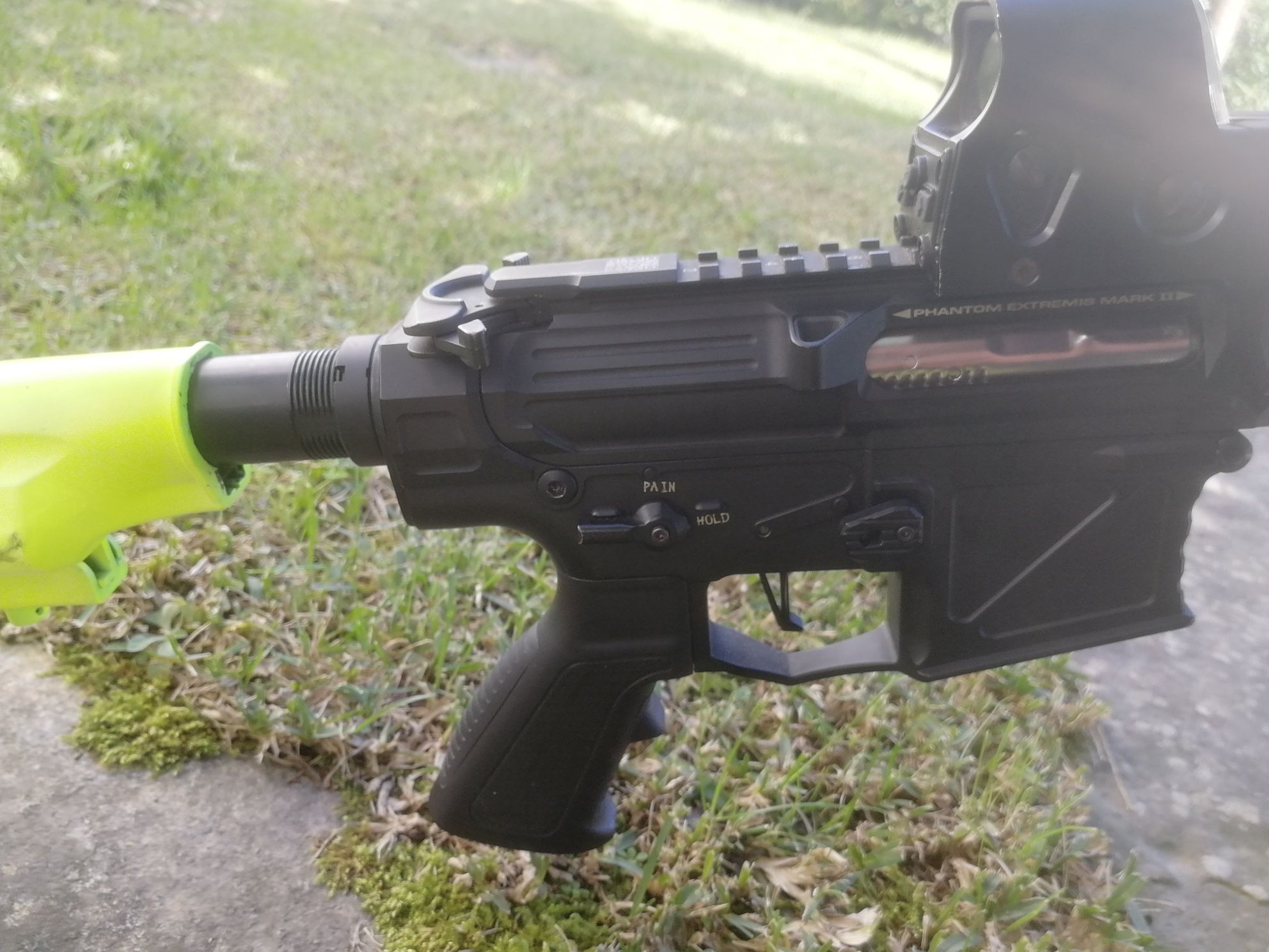 Airsoft APS Mkr2 com upgrades