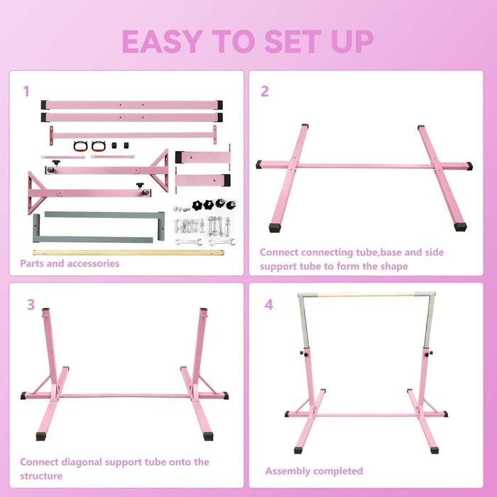 Nowy drążek gimnastyczny / poręcz / równoważnia / FBSPORT !A3316!