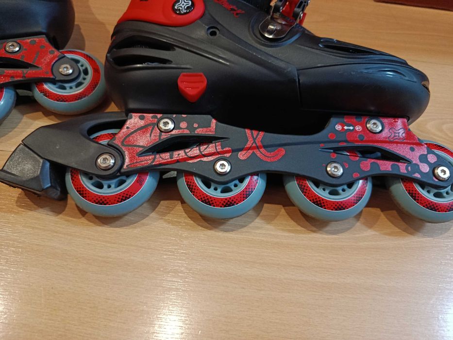 Patins em linha tamanho 38-41/Proteções tamanho L