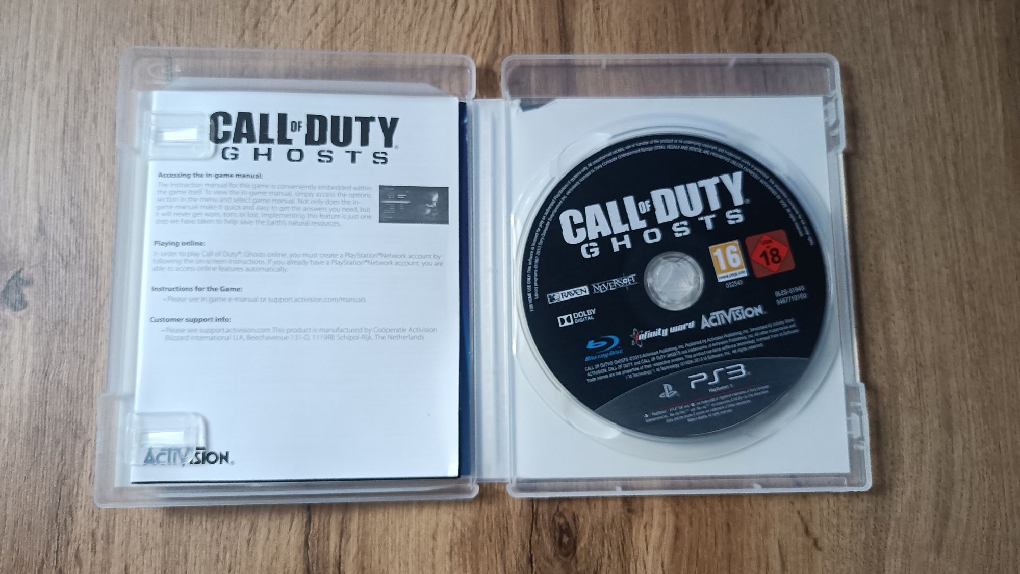 Call Of Duty Ghosts PS3