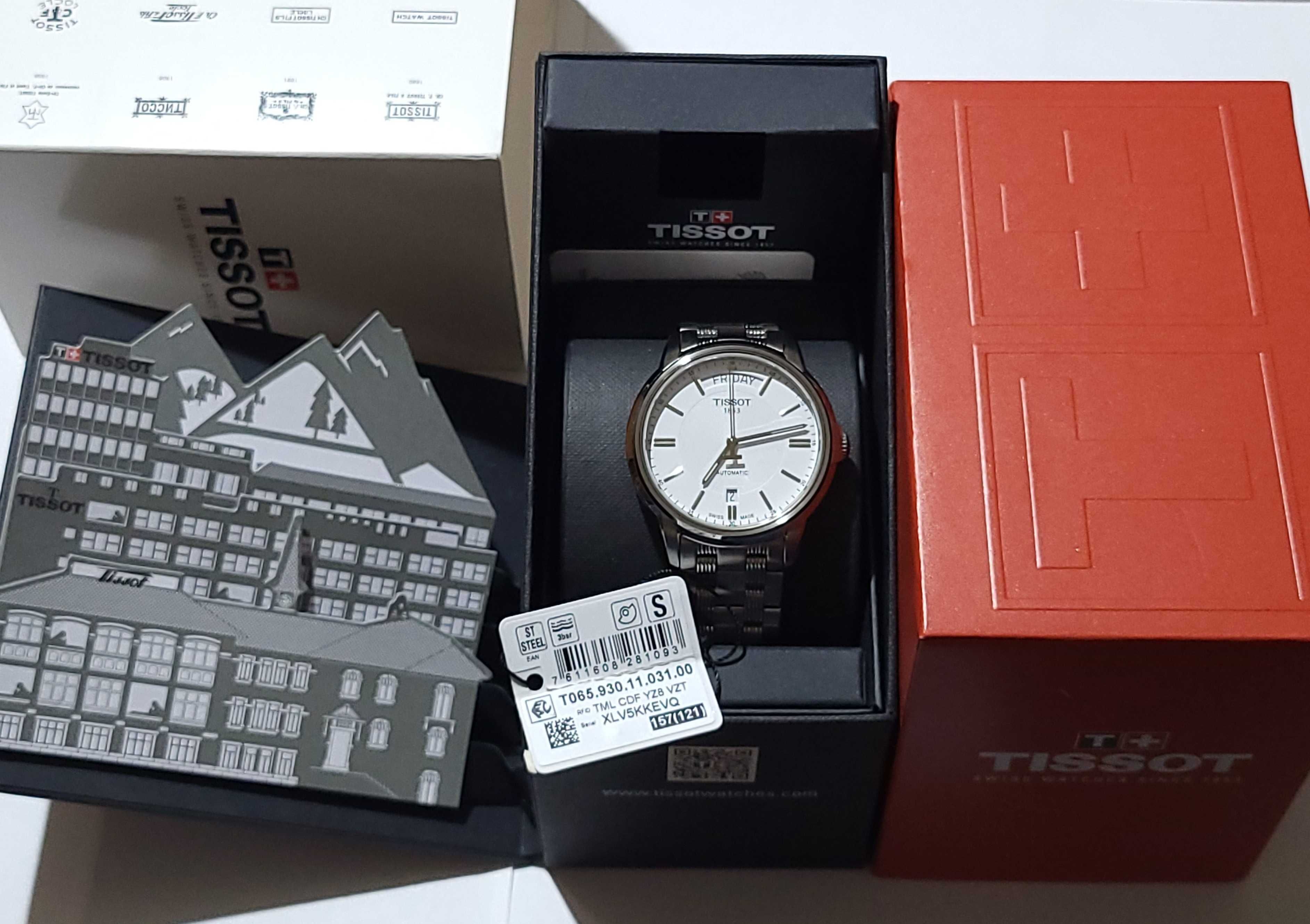 Механічний годинник TISSOT AUTOMATICS III ідеальний стан + бонус