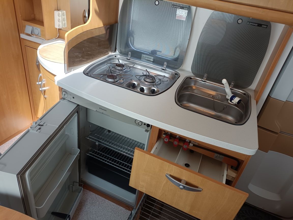 Knaus Holiday 395 TF-super stan i układ,łóżko francuskie,przedsionek
