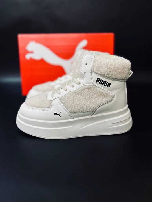 Зимние  женские ботинки puma хит сезона супер теплые кроссовки puma