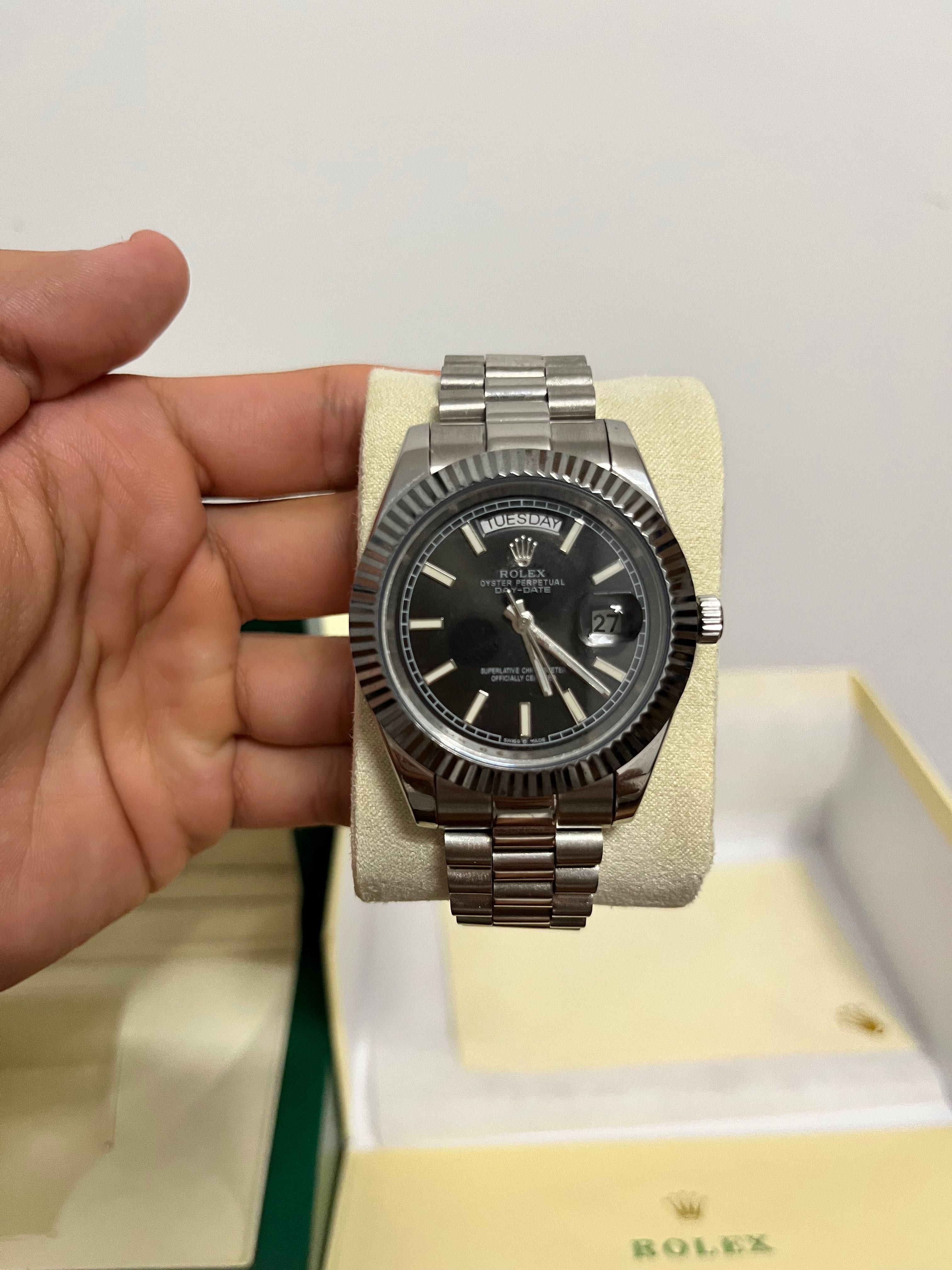 Rolex day date superlative rep idêntica