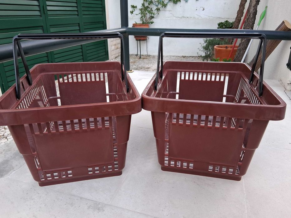 Cestos plásticos 22 litros