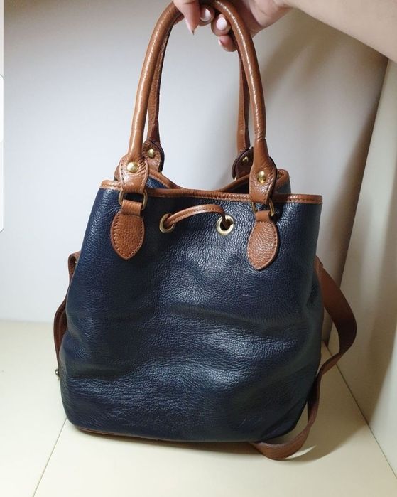 Сумка мешок Еlena Daga Италия сумка шоппер оригинал сумка тоут кожа