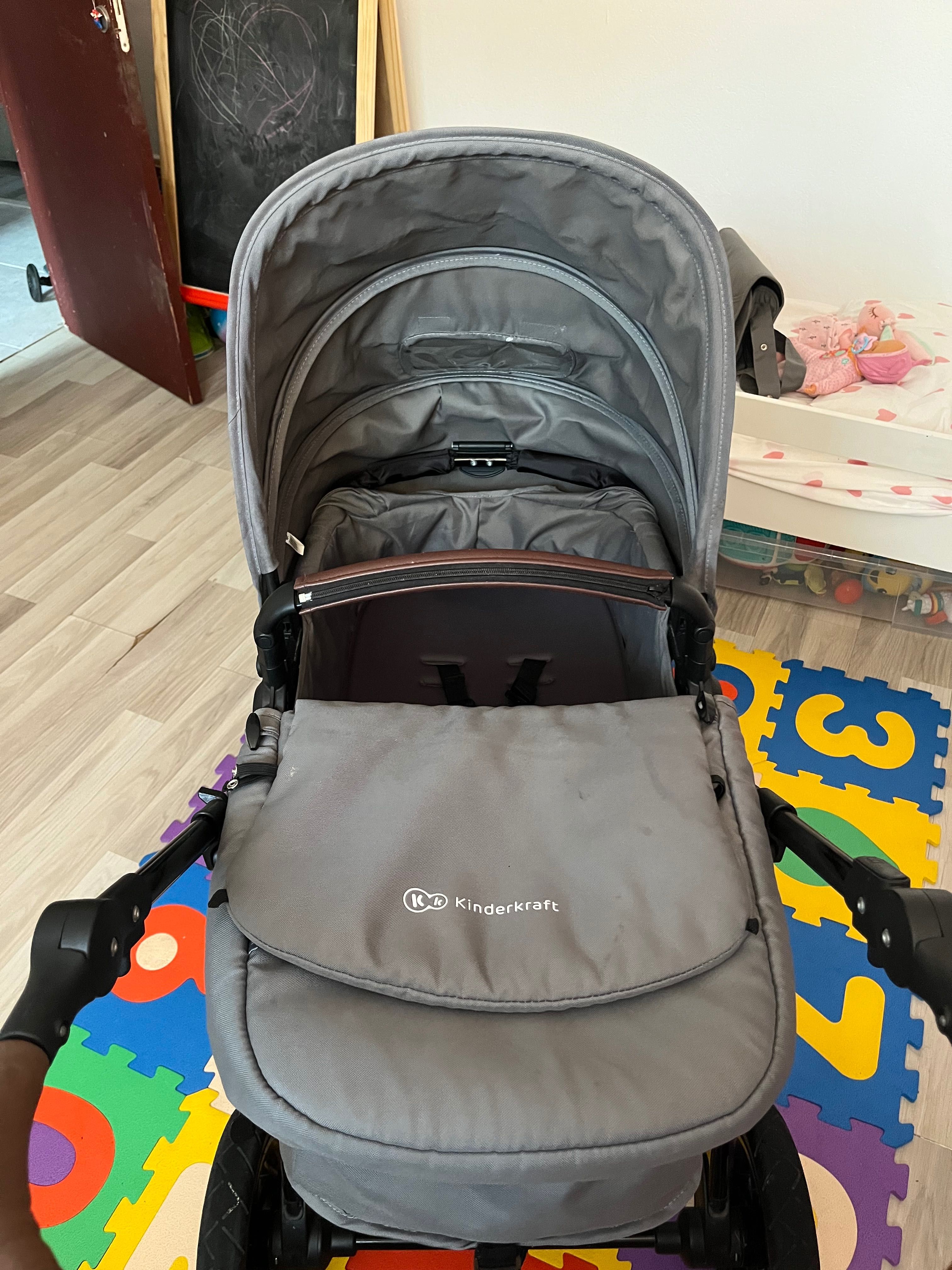 Carrinho bebé kinderkraft 3 em 1
