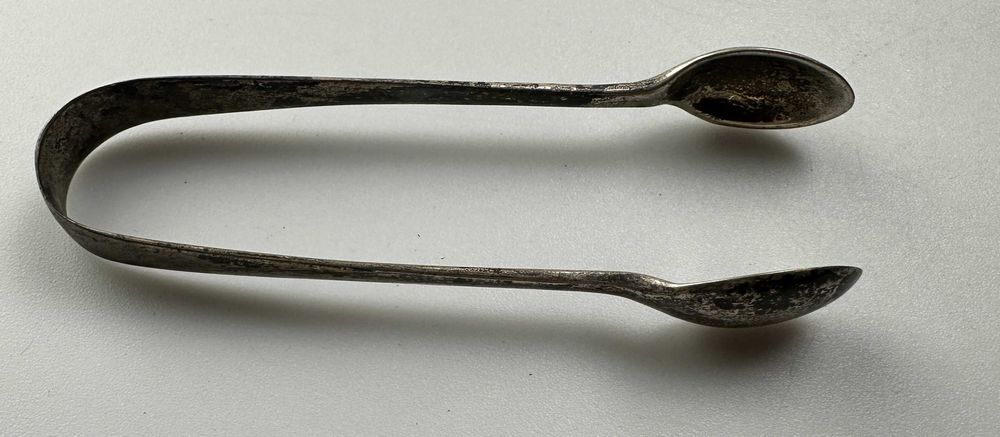 Szczypce do cukru ,oliwek posrebrzane 11 cm