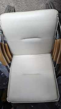 офісні стільці Самба хром горіх Nappa-14 без канта