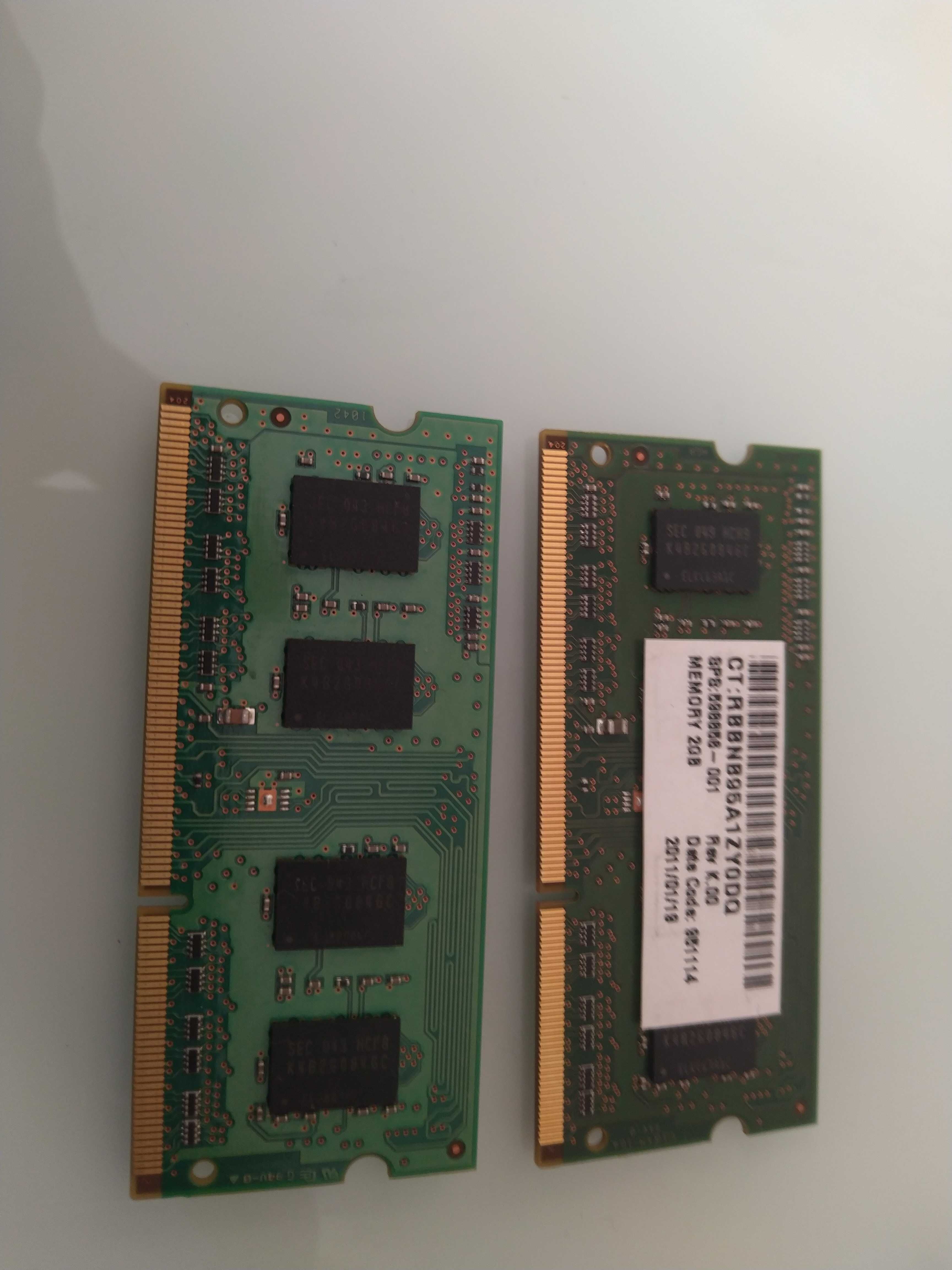 pamięci ram 2 x2 4giga bajty wysoko napięciowe