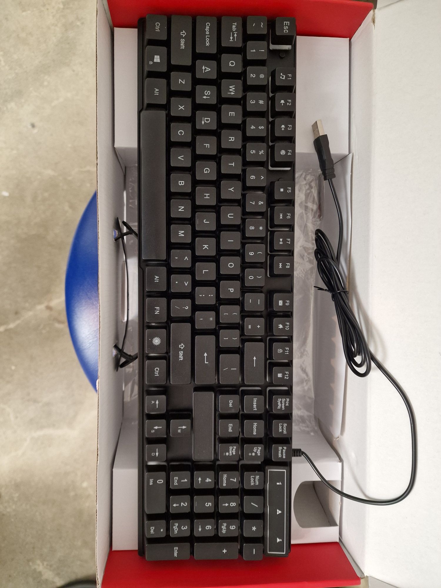 Gaming set słuchawki z mikrofonem + myszka + klawiatura