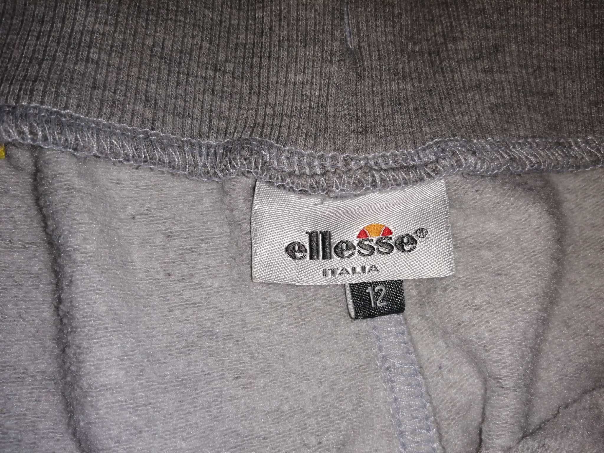 ELLESSE Sportowe Spodenki za kolana Damskie 12 Bawełna Oryginalne