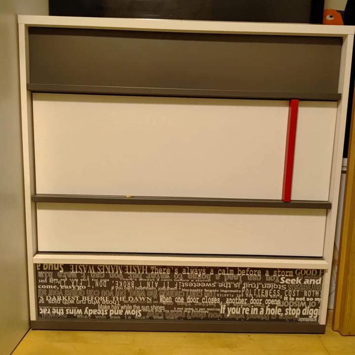 Szafa garderoba, komoda, słupek zestaw mebli młodzieżowych Philosophy