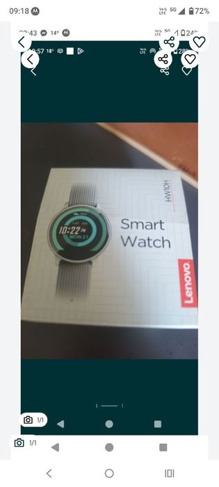 Smartwatch Lenovo uszkodzony