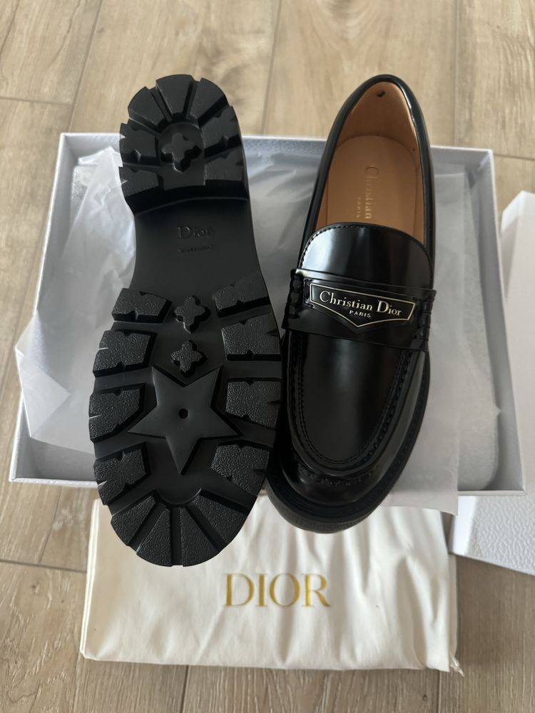 Лоферы Dior, оригинал , діор оригінал