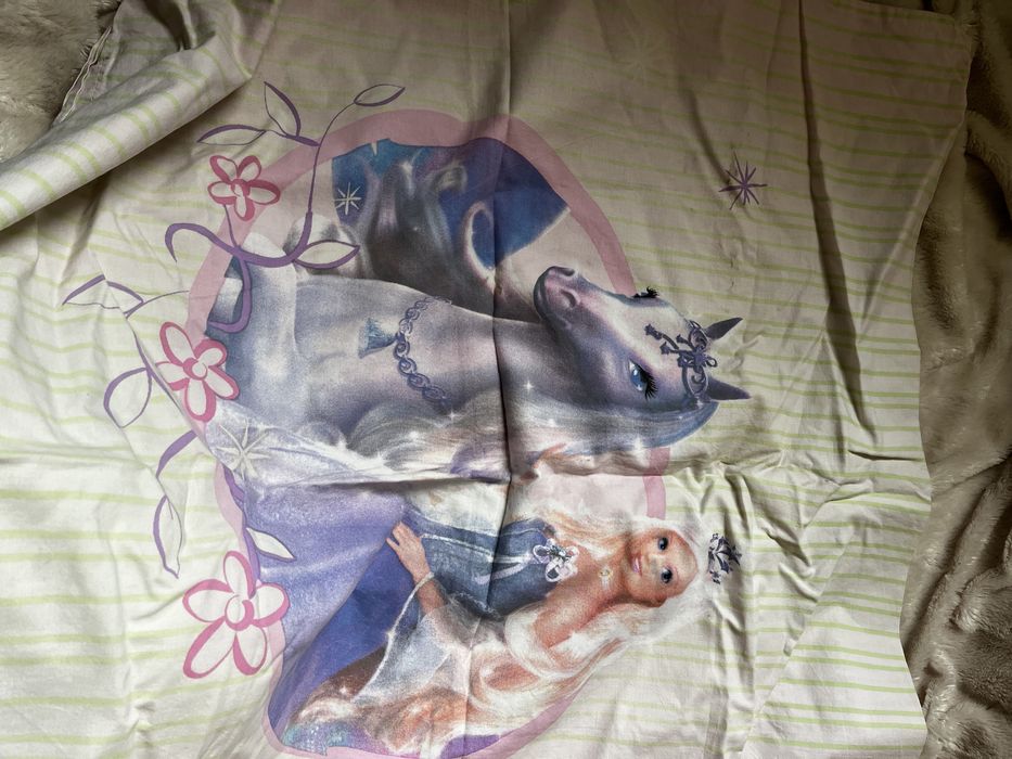 Pościel barbie dziecięca poduszka kołdra poszewka