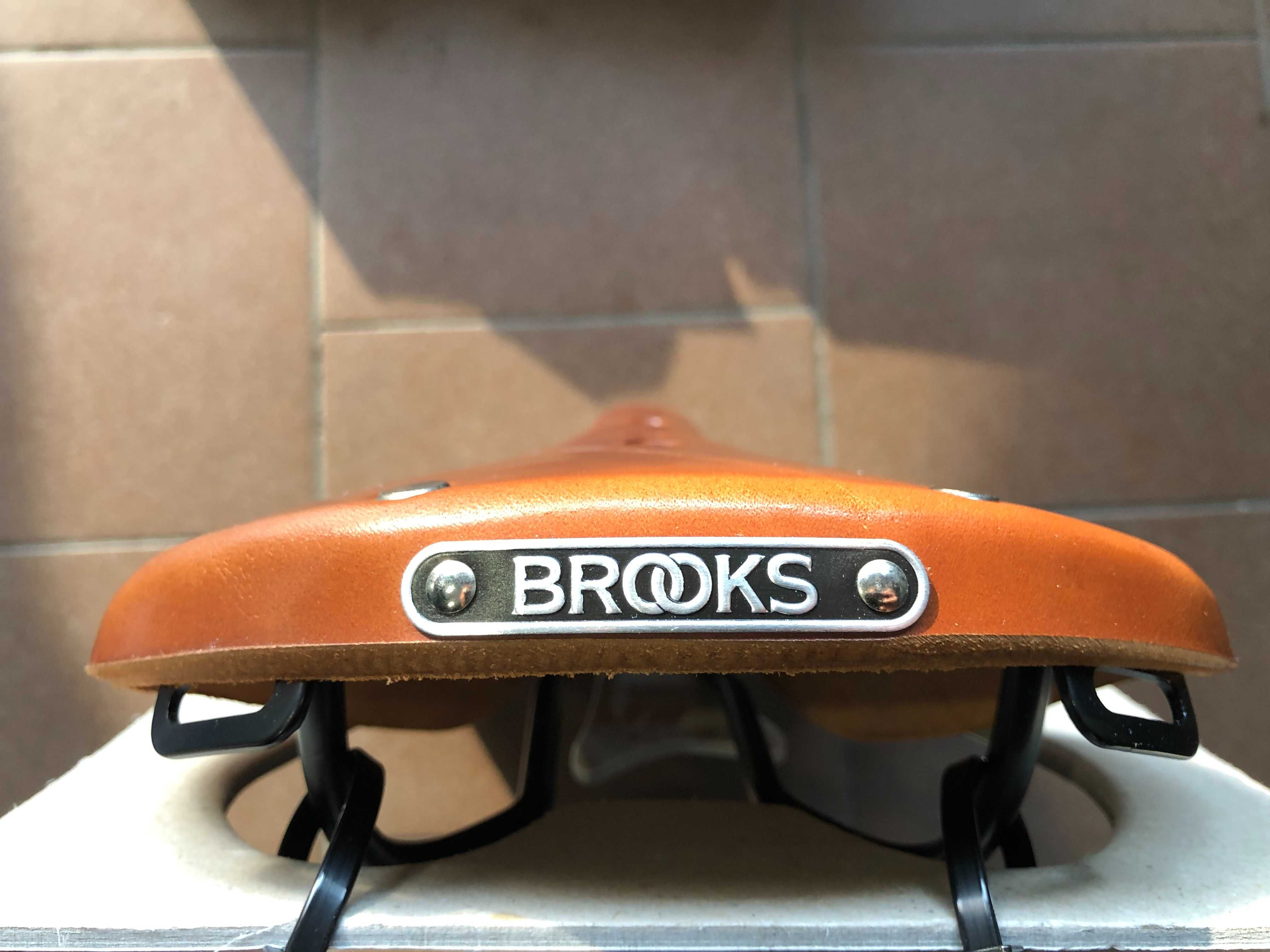 POWYSTAWOWE Siodełko BROOKS B17 SHORT Brown Instrukcja Pudełko!