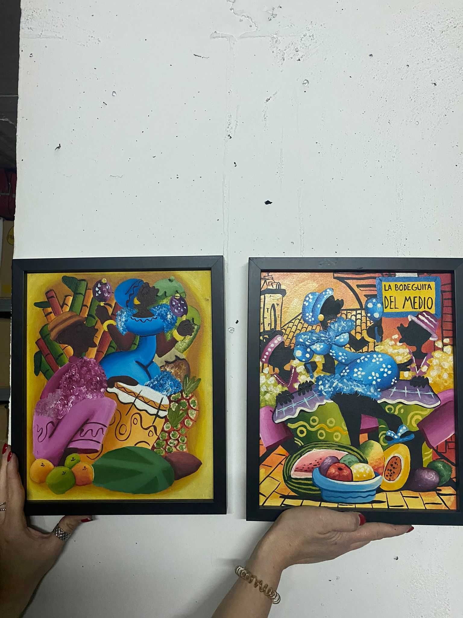 Quadros de Cuba como novos