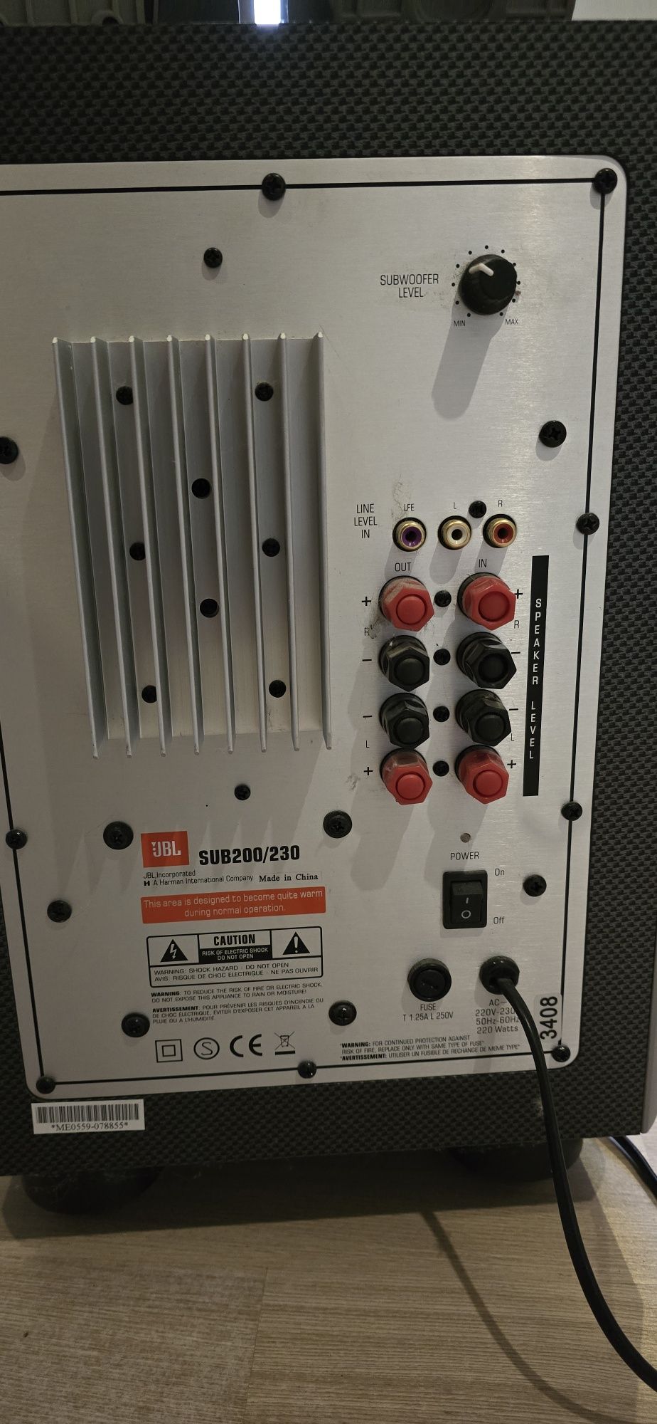 Zestaw głośników JBL scs200