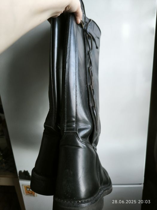 Чоботи для кінного спорту вінтаж шкіра р 40