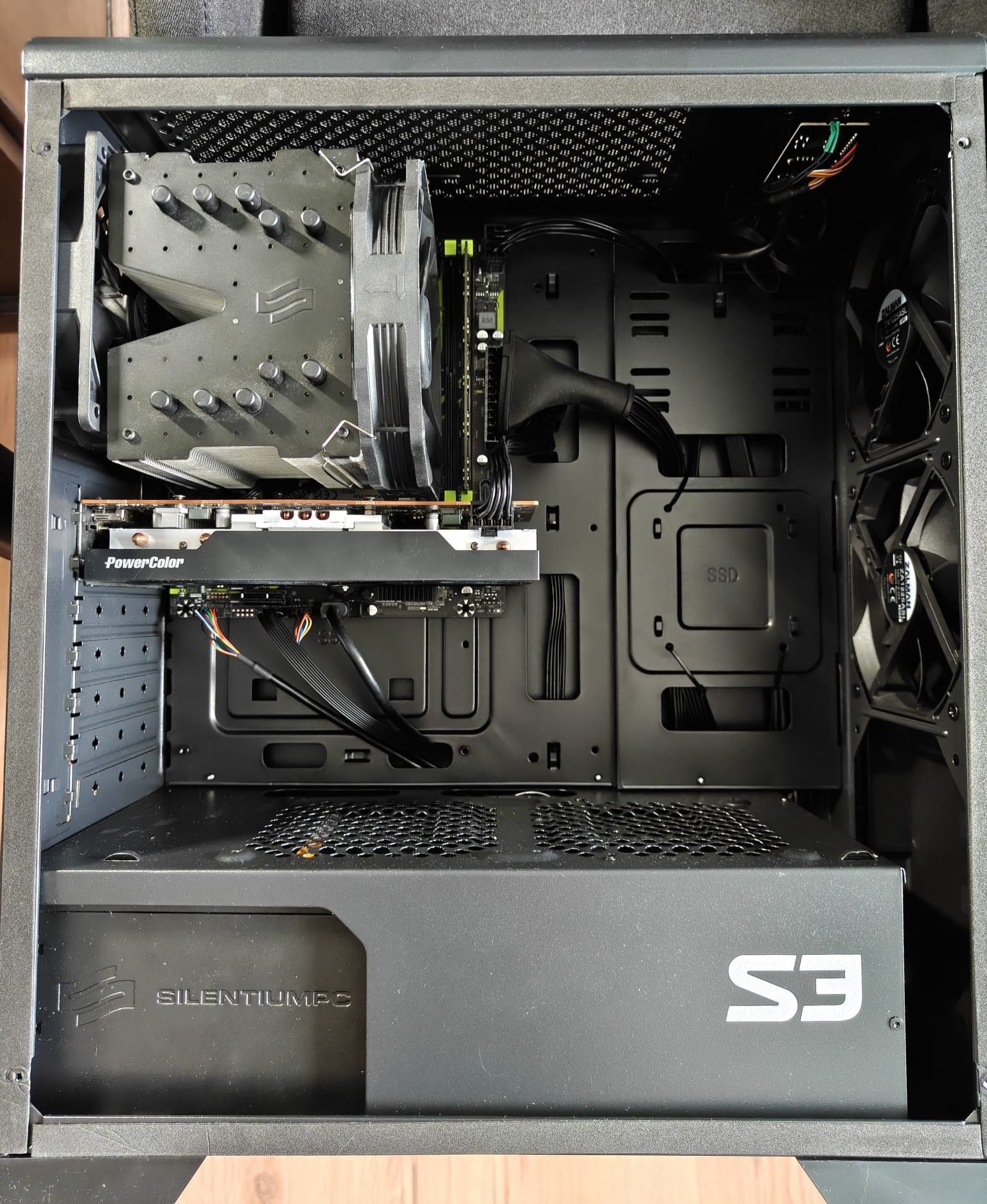 Komputer 12 rdzeni, 32 GB ddr4, RX 6600, m.2 500gb