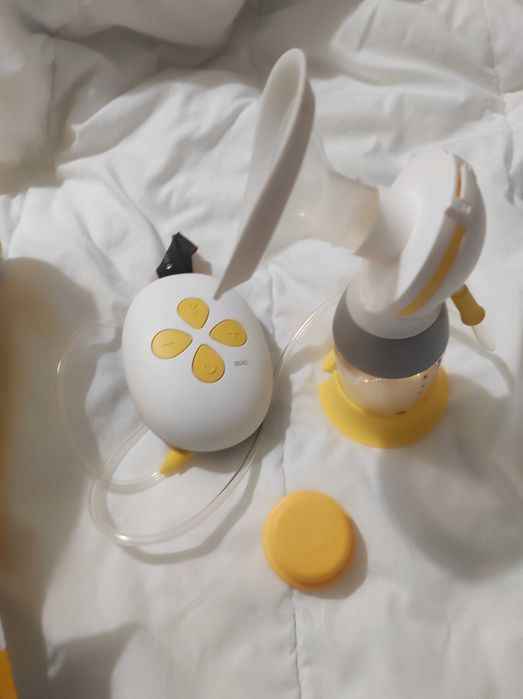 Bomba elétrica Medela Solo + Oferta 50 sacos + 2 chupetas