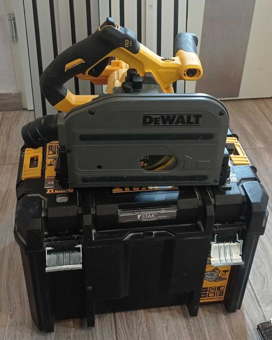 Zagłębiarka  akumulatorowa  54V DCS520NT DEWALT + 2 szyny + 2 tarcze